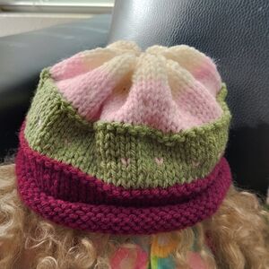 Handmade Colorful Knit Toddler Hat